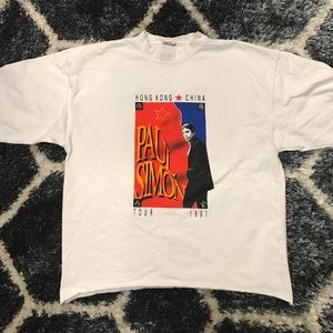 Paul Simon Vintage T-Shirt, One Size